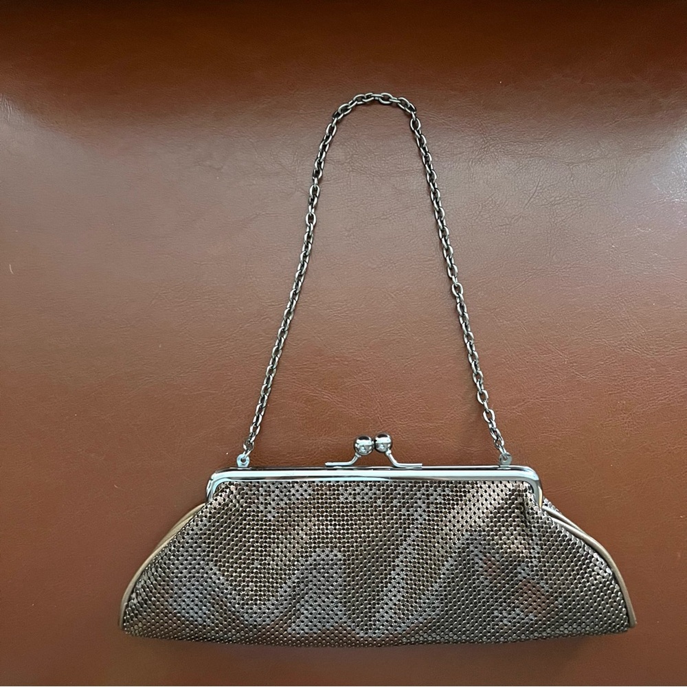 Whiting & Davis Co Metal Mesh Purse Vintage Made in America